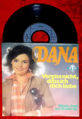 Single Dana: Vergiß nicht, dass ich dich liebe (GTO 2099 133) D 1975