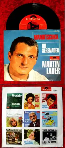 Single Martin Lauer: Mamutschka (Polydor 52 710) D 1966