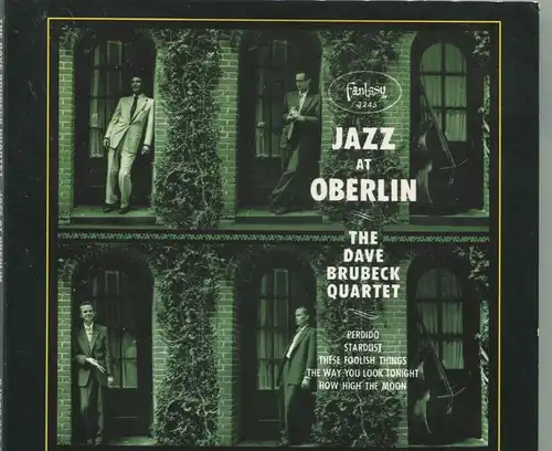 CD Dave Brubeck Quartet: Jazz at Oberlin (Zyx) 1987