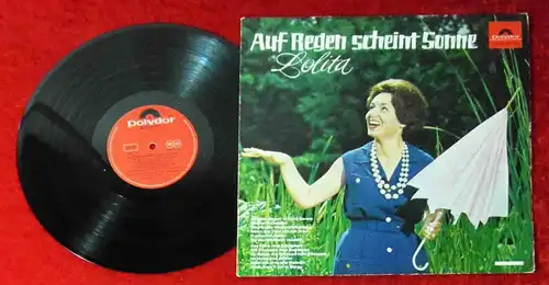 LP Lolita: Auf Regen scheint Sonne (Polydor 237 263 Stereo) D 1964