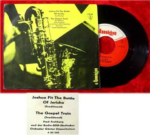 Single Fred Frohberg Joshua Fit the Battle of Jericho T