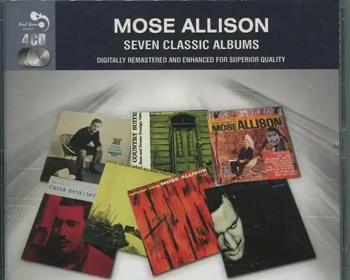4CD Box Mose Allison; Seven Classic Albums