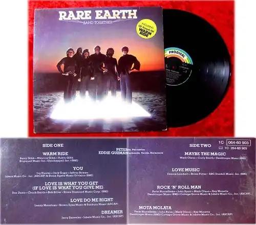 LP Rare Earth Band Together