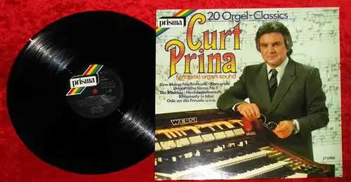 LP Curt Prina: 20 Orgel Classics (Crystal 056 CRY 45 459) D 1979