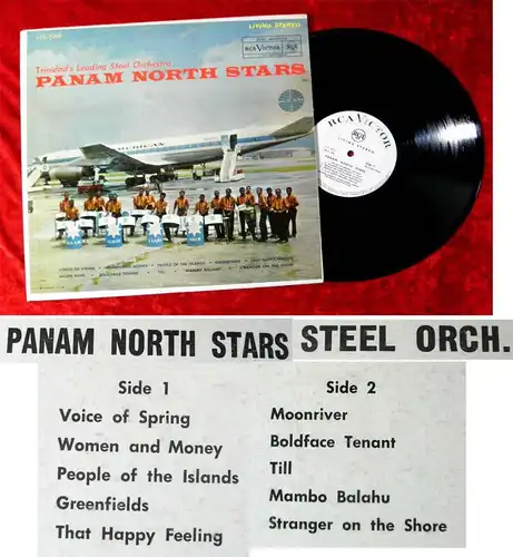 LP Panam North Stars - Trinidad´s Leading Steel Orchestra (RCA Living Stereo)
