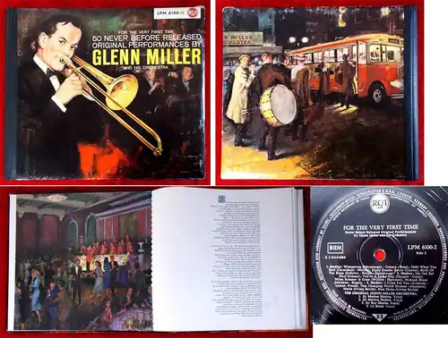3LP Album Glenn Miller: For The Very First Time....(RCA LPM 6100 (3) D 1959