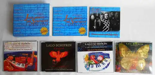 4CD Box Lalo Schifrin: Jazz Meets Symphony Collection w/Booklet + Bonus