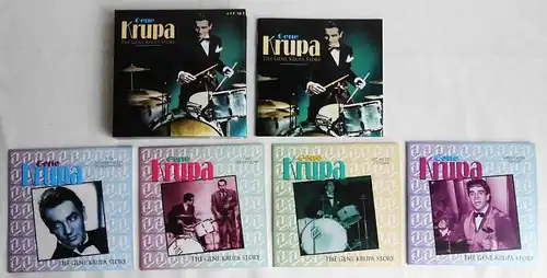 4CD Set Gene Krupa: Gene Krupa Story (Proper) incl 32 page Booklet (2005)