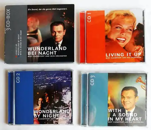 3CD Box Bert Kaempfert: Wunderland bei Nacht (Universal) 2003