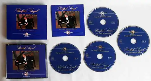 4CD Box Ralph Siegel - Ein Leben für die Musik (Sony) 2005