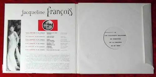 LP Jacqueline Francois: Tresor de la Chanson (Philips (Frankreich) Hardcover