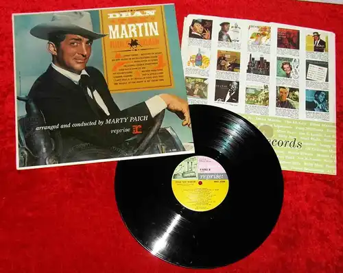 LP Dean Martin: Dean "Tex" Martin Rides Again (Reprise R 6085) D 1963