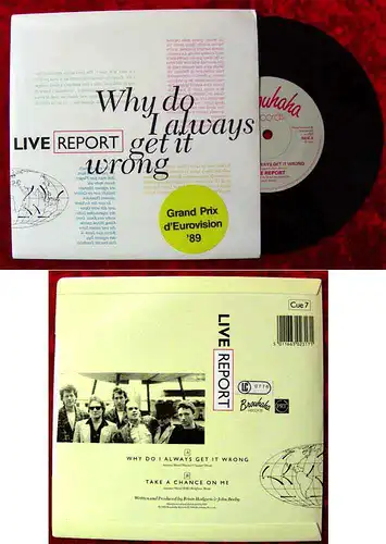 Single Live Report: Why do I always get it wrong (Eurovision Song Contest 1989)