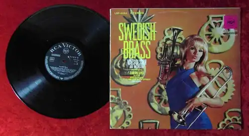 LP Mats Olsson: Swedish Brass (RCA LSP-3684) D 1966