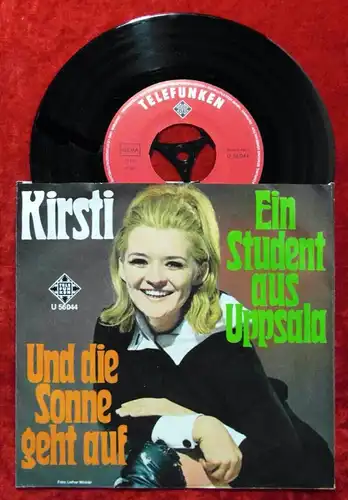 Single Kirsti: Ein Student aus Uppsala (Telefunken U 56 044) D