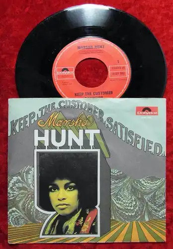 Single Marsha Hunt: Keep The Customer Satisfied (Polydor 2121 002) D 1970