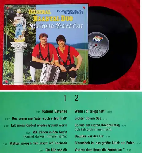 LP Original Naabtal Duo: Patrona Bavariae (Ariola 209 356) D 1988
