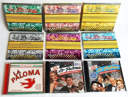 9 CD´s La Paloma - Sammlung -