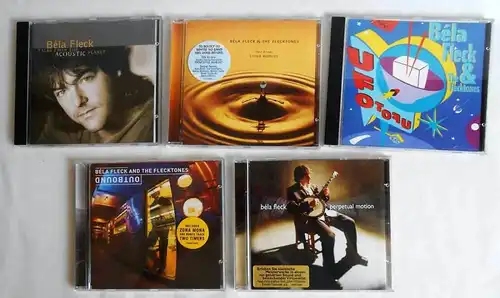 5 CD´s Bela Fleck & Flecktones  - Sammlung -