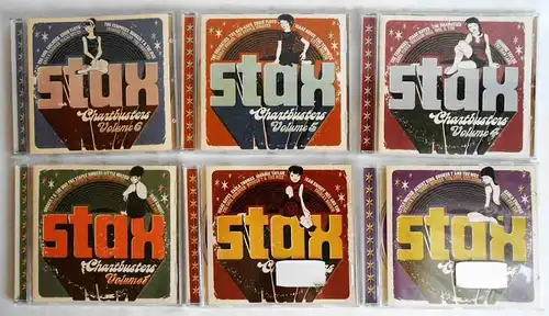 6 CD´s Stax Chartbusters - Sammlung -