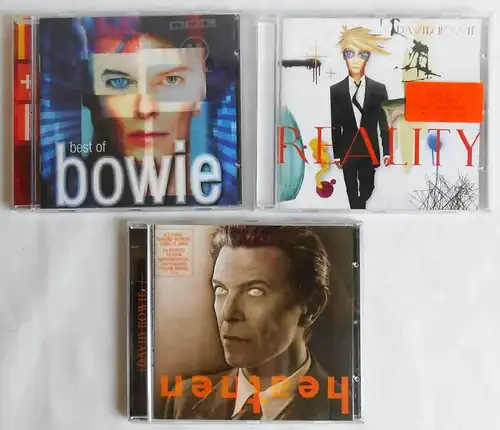 3 CD´s David Bowie - Sammlung -