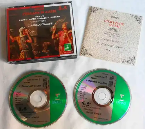 2CD Box Rossini: L´Italiana in Algeri - Marilyn Horne Samuel Ramy - (Erato) 1981