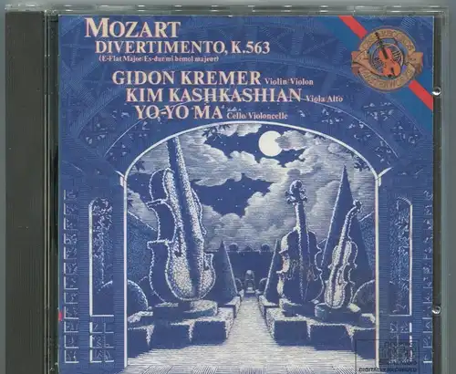 CD Gidon Kremer: Mozart Divertimento K 561 (CBS) 1985