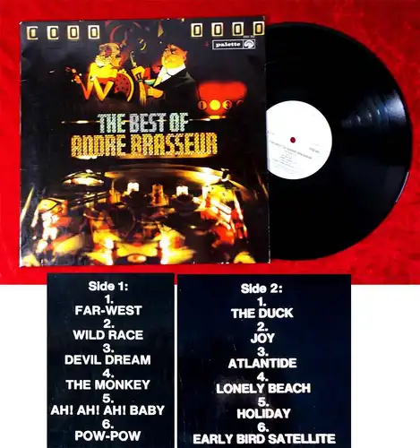 LP André Brasseur: The Best of André Brasseur (Palette 2323 002) D Promo