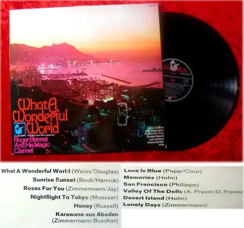 LP Roger Bennet & His Magic Clarinet: What a wonderful