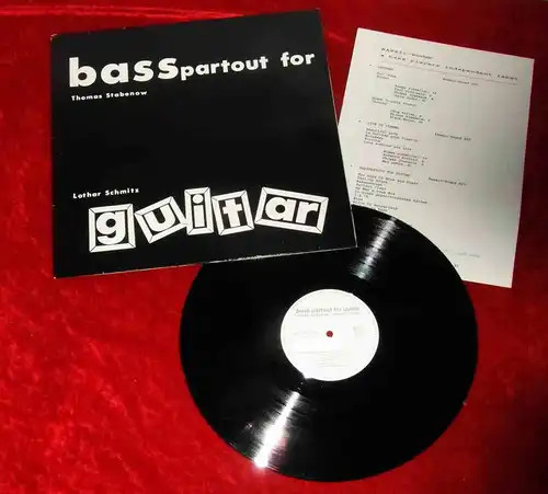 LP Thomas Stabenow & Lothar Schmitz: Basspartout for Guitar (Bassic) D 1988