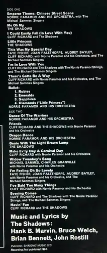 LP Cliff Richard & Shadows: Aladdin & His Wonderful Lamp (EMI 5C 052-06962) NL 