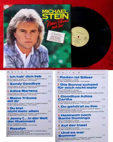 LP Michael Stein: Meine Träume mit Dir (EMI 1C 066-24 0742 1) D 1987