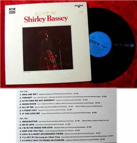 LP Shirley Bassey All of me