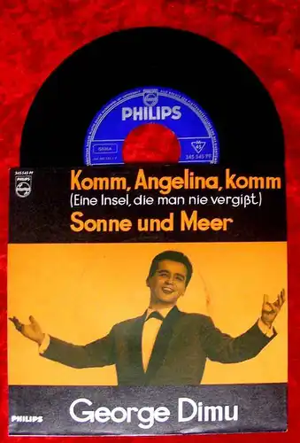 Single George Dimu Komm Angelina Komm (Philips) D