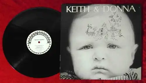LP Keith & Donna: Same (Rounder RX 104) US 1975  w/ Jerry Garcia