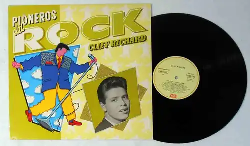 LP Cliff Richard:  Pioneros del Rock (EMI 056-26 0647 1) Spain 1985