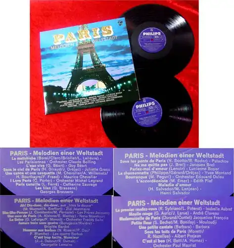 2LP Paris - Melodien einer Weltstadt