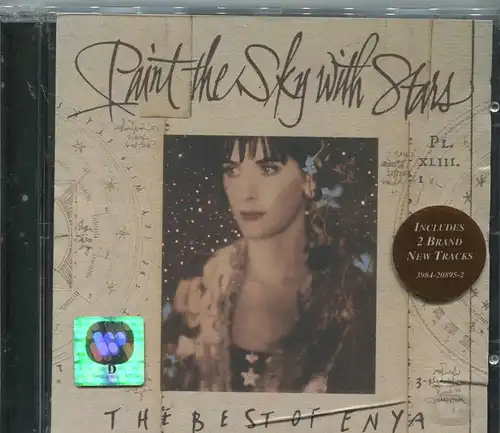 CD Enya: Print The Sky With Stars - The Best Of Enya (Warner Bros.) 1992