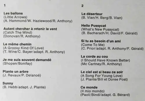 LP Richard Anthony (EmiDisc C 048-50 632) D 