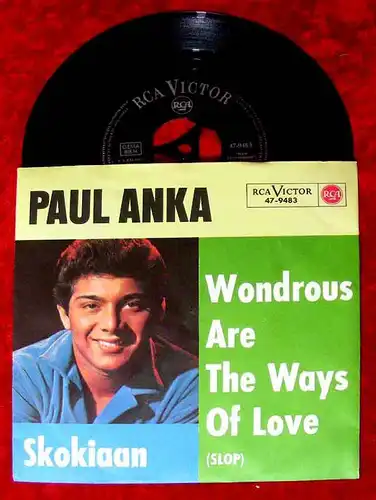 Single Paul Anka Skokiaan Wondrous are the ways of love (RCA) D
