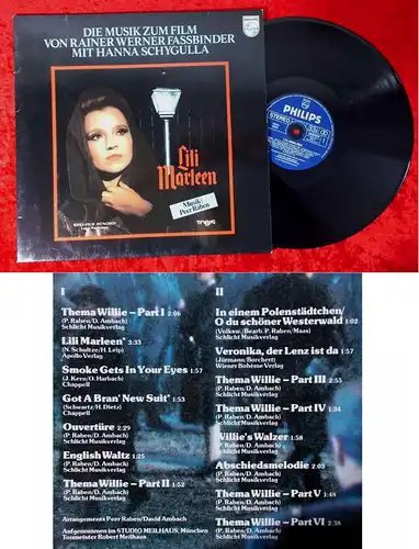 LP Lili Marleen - Musik: Peer Raben - Hanna Schygulla (Philips 6435 083) D 1980