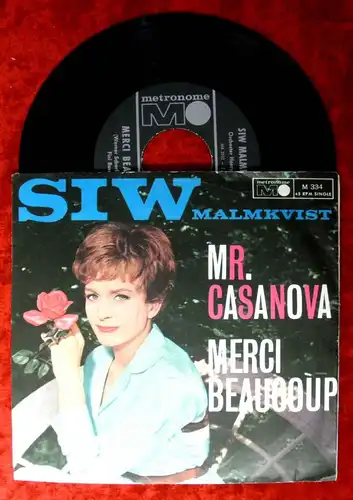 Single Siw Malmkvist: Mr. Casanova (Metronome M 334) D 1963