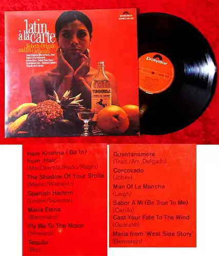 LP Roberto Delgado: Marimba á la Carte (Polydor 249 330) D 1969