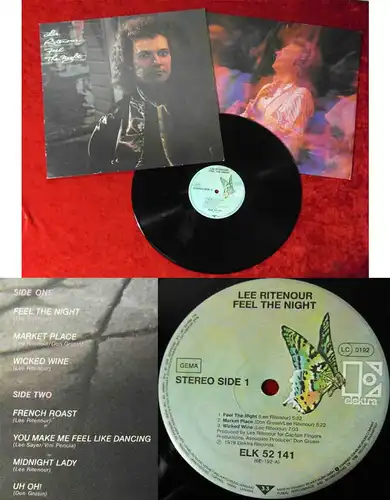 LP Lee Ritenour: Feel The Night (Elektra 52 141) D 1979