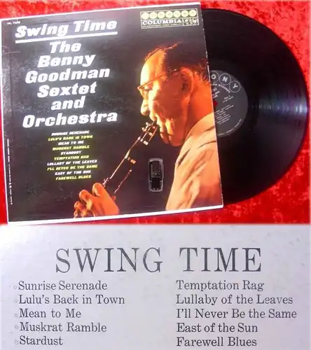 LP Benny Goodman Sextet and Orchestra: Swing Time