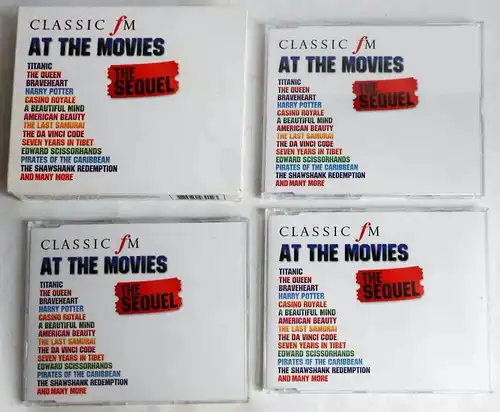 3CD Set Classic FM at the Movies - The Sequel (Classic FM) 2007