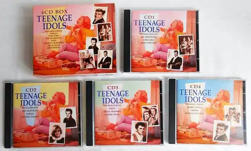 4 CD Box Teenage Idols (2001)