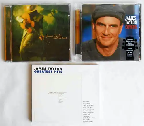 3 CD´s  James Taylor  - Sammlung -