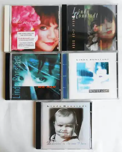 5 CD´s  Linda Ronstadt  - Sammlung -