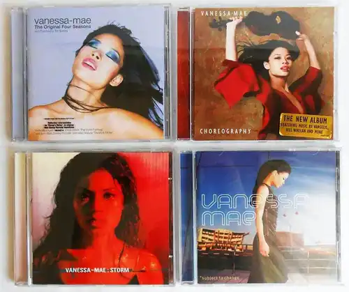 4 CD´s  Vanessa Mae  - Sammlung -